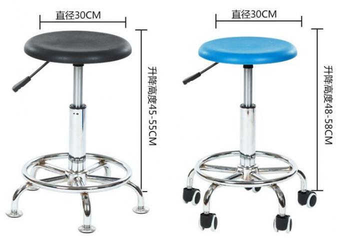 Chaise réglable de laboratoire d'ESD avec Rod métal-gaz