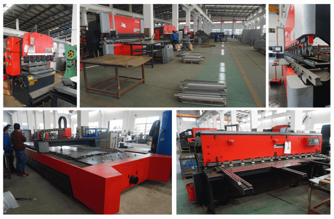 Structure horizontale Capuche de fumée chimique Armoire à fumée de laboratoire avec épurateur - Éclairage LED efficace 4