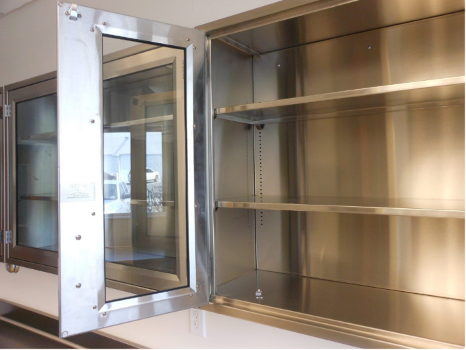 Alcali au plancher de banc de laboratoire d'acier inoxydable d'école résistant 7