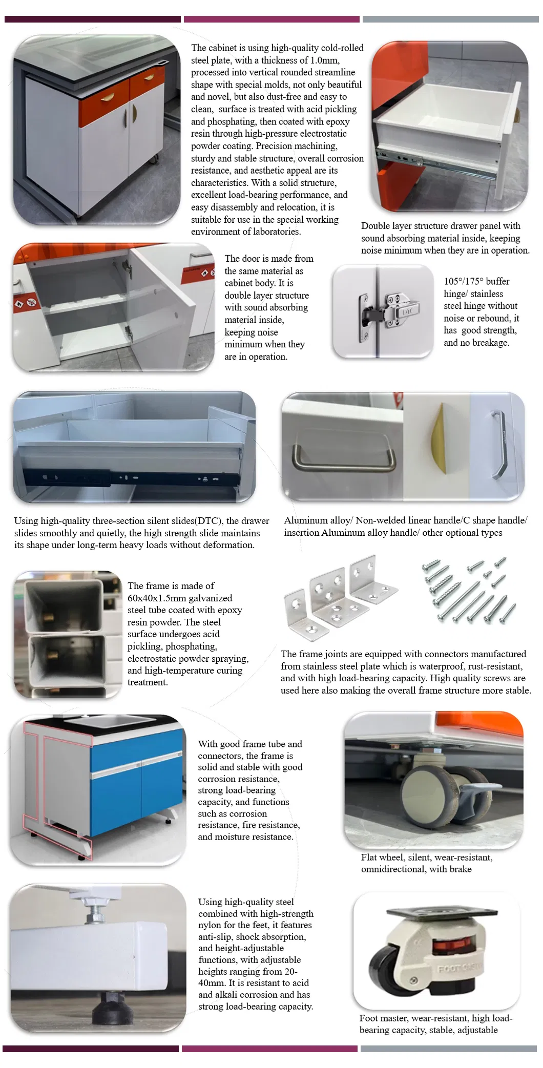 Meilleur prix Meubles de laboratoire de chimie Fabricants 2