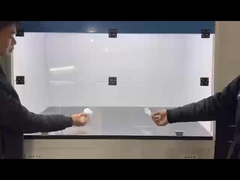 Capot de fumée à conduit simple pour le contrôle de la fumée de laboratoire, les fumées chimiques, la composition pharmaceutique