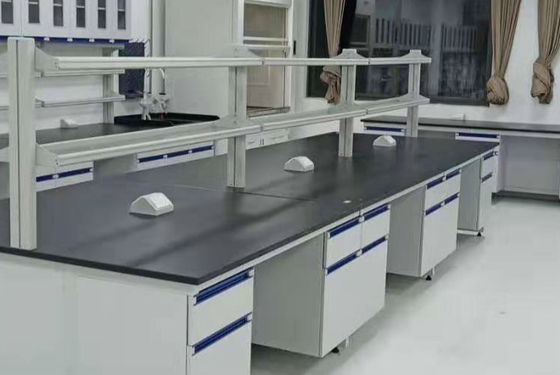 Bon prix Dessus noir en acier et en bois de résine phénolique des meubles 12.7mm de banc de laboratoire de chimie en ligne