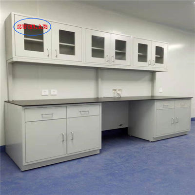 Bon prix Au plancher étanche à l'humidité d'anti de corrosion de chimie de laboratoire Cabinets de meubles en ligne