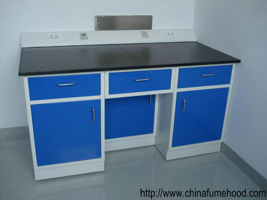 Bon prix Bancs et Cabinets de laboratoire multi de couleur avec le robinet d'eau de l'étagère de Reagnent/pp en ligne