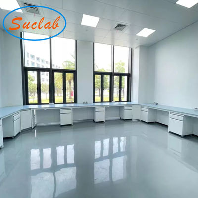 Bon prix Fonction multi résistante d'alcali de Grey Modular Chemistry Lab Workbench en ligne