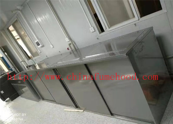 Bon prix Meubles en acier de laboratoire d'acier inoxydable d'assistance sociale d'acier inoxydable de couleur de 3000 millimètres de longueur pour l'hôpital et l'école Labotatory en ligne