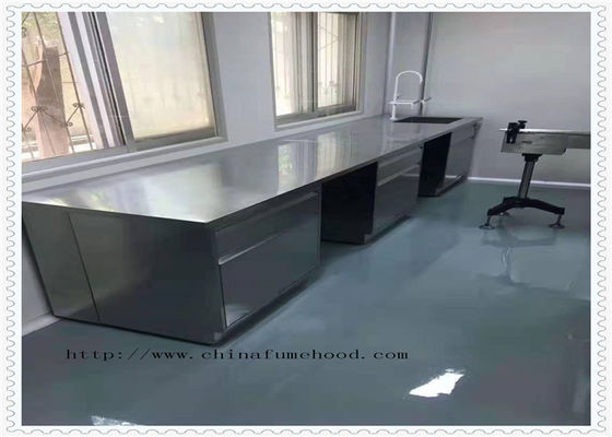 Bon prix Banc de laboratoire multifonctionnel d'acier inoxydable 3000x1500x850mm imperméables en ligne