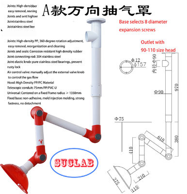 Bon prix Extracteur Szie ou Cutomized standard de vapeur de laboratoire de Profesional en ligne