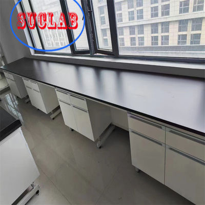 Bon prix Laboratoire de chimie résistant aux produits chimiques Bureau de travail Meubles de laboratoire Hong Kong avec plateau de travail en résine phénolique en ligne