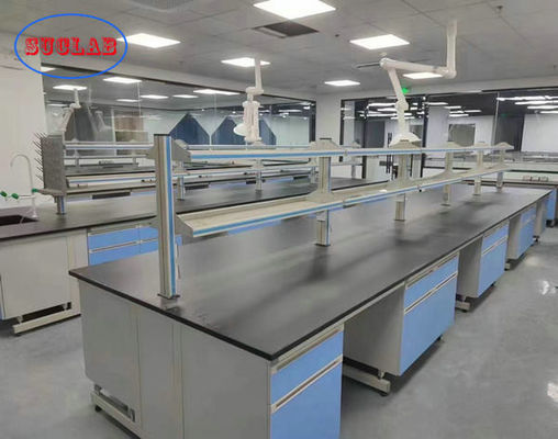 Bon prix Couleur bleu clair Série de meubles de laboratoire en ligne