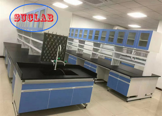 Bon prix Laboratoire de chimie résistant aux produits chimiques Bureau de travail de laboratoire Table de travail Indonésie avec table de travail en résine phénolique en ligne