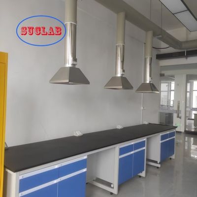 Bon prix Grossiste de paillasse de laboratoire de chimie avec corps en laiton et noyau de valve en céramique DTC Rail silencieux à trois sections de 16 pouces Blanc/Bleu/Jaune/Noir en ligne