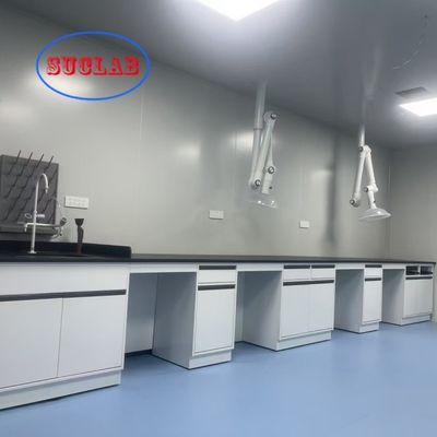Bon prix Agence de laboratoire de chimie à prise multifonctionnelle avec charnière DTC 105°/175° Charnière en acier inoxydable et évier en résine époxy en ligne