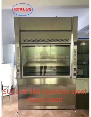 Bon prix Custom Original Color Upgrade Your Stainless Steel  Ducted Fume Hood Lab Fume Hood Design fin Laboratory with 220V/10A  and 250mm Air Outlet en ligne