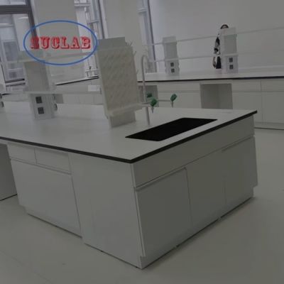 Bon prix Bespoke Chemistry Lab Bench Manufacturers with Fire-resistant Features and C-frame Design en ligne