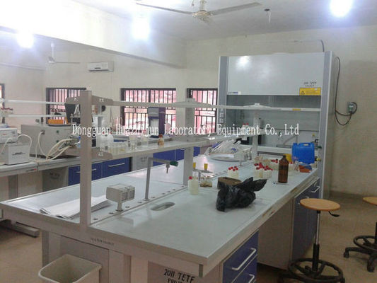 Bon prix Meubles chimiques résistants 1500*850mm de laboratoire d'alcali avec le Cabinet en acier en ligne