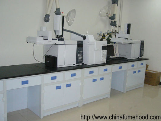 Bon prix Les meubles de laboratoire de chimie de résine époxyde, Tableaux de laboratoire fonctionnent le tiroir des bancs pp en ligne