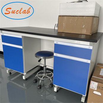 Bon prix Bureau en acier de laboratoire de chimie d'hôpital, Tableau universel de laboratoire de la Science en ligne