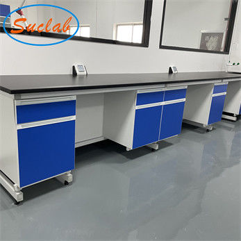 Bon prix Banc de laboratoire modulaire durable résistant à l'acide, partie supérieure du comptoir multifonctionnelle de laboratoire de chimie en ligne