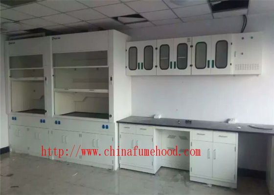 Bon prix Plein banc de laboratoire en acier de la Chine avec le support de réactif pour des meubles de laboratoire en ligne