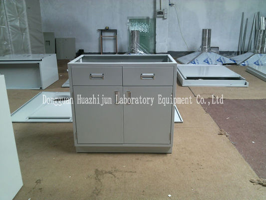 Bon prix les meubles en acier de laboratoire de 800*500*600mm, saupoudrent les Cabinets enduits de laboratoire en métal en ligne