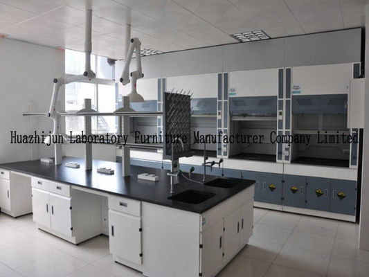 Bon prix Tableau réglable de laboratoire de meubles de laboratoire d'école de pH haut avec l'étagère de réactif et l'alimentation d'énergie en ligne