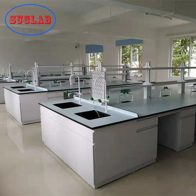 Bon prix Bancs modulaires antirouille d'île en matériel en acier universel de laboratoire en ligne