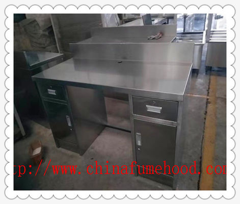 Bon prix Poste de travail chimique de Cabinets de laboratoire en métal de meubles de laboratoire d'acier inoxydable en ligne