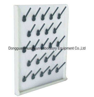 Bon prix Polypropylène multi de support de séchage de plaquette perforée de laboratoire de couleur vidangeant le support en ligne