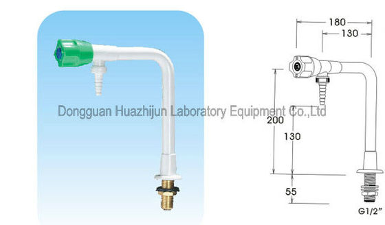 Bon prix Laboratoire de haute qualité bureau à port unique robinet d'eau pour distributeurs de meubles de laboratoire en ligne
