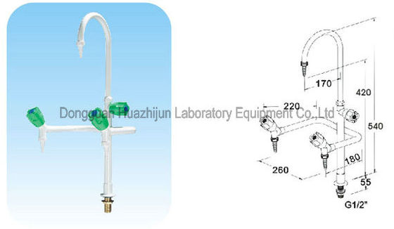 Bon prix Les robinets de laboratoire PP. La fabrication des robinets de laboratoire PP. en ligne