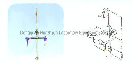 Bon prix Robinets et montages de laboratoire d'acier inoxydable fabriqués en Chine pour des accessoires de laboratoire en ligne