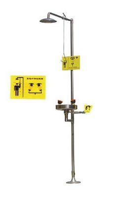 Bon prix Garnitures de laboratoire de sécurité, douche de collyre de secours d'acier inoxydable en ligne
