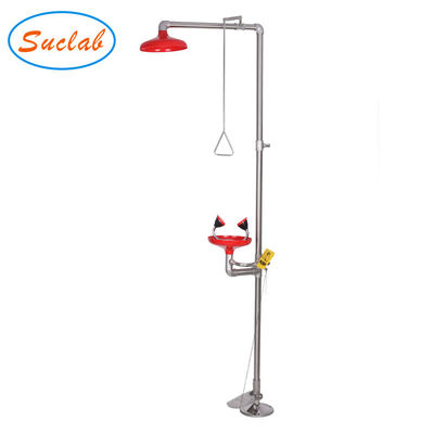 Bon prix Douche portative verticale de secours de laboratoire, douche fixée au mur d'oeil pour le laboratoire en ligne