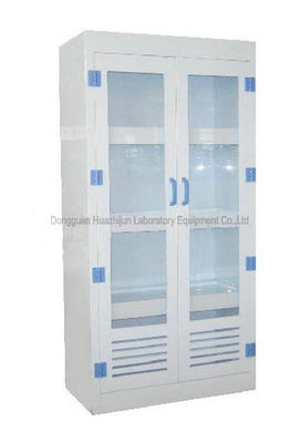 Bon prix Placard acide étanche à l'humidité de stockage, meuble de rangement en acier de laboratoire avec les portes en verre en ligne