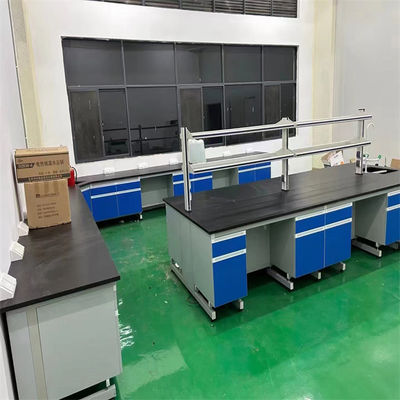 Bon prix Structure intégrée en bois pour les meubles de laboratoire de chimie avec une installation facile en ligne
