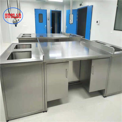 Bon prix Bolt Connection banc de laboratoire en acier inoxydable avec style moderne et 1500 * 750 * 900MM en ligne