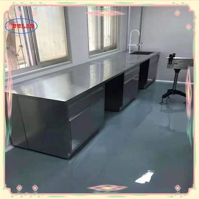 Bon prix Benche de poste de travail de laboratoire en acier inoxydable intégré Nombre de placards 1500*750*900MM en ligne