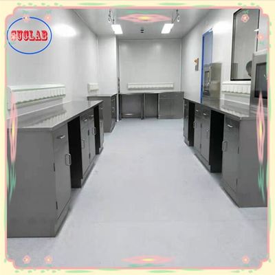 Bon prix Banque de laboratoire en acier inoxydable poli pour planche de travail avec méthode d'installation de connexion par boulons en ligne