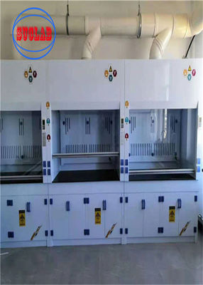 Bon prix Laboratoire Pp Capuche chimique à 220 V de tension - 400 m3/h de débit d'air en ligne