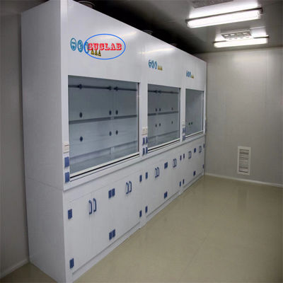 Bon prix 400 m3/h Flux d'air PP Chemical Capuche de fumée Capuche de fumée de laboratoire Assurer un environnement de travail propre et sain en ligne