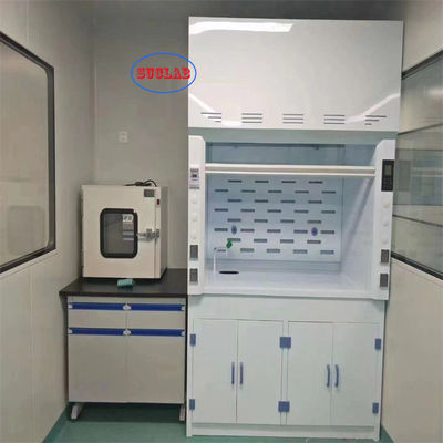Bon prix 400m3/h Flux d'air PP Chemical Capuchon de fumée de laboratoire Capuchons de fumée garantissant un environnement de travail propre et sain en ligne