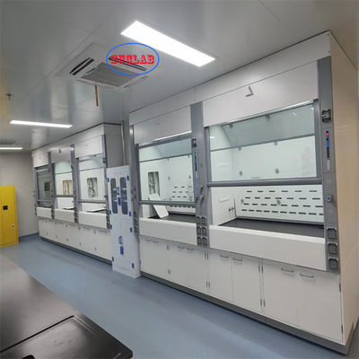 Bon prix Capuchon à fumée PP personnalisé avec épurateurs pour laboratoire et hôpital 220V Voltage en ligne