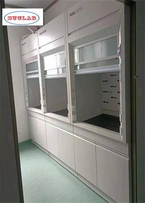 Bon prix Capuchon à fumée horizontal sur mesure avec épurateur à vendre Flux d'air 400 m3/h Pour les laboratoires scolaires et hospitaliers en ligne