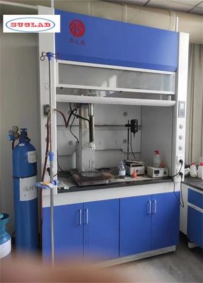 Bon prix Capuchon de laboratoire de débit d'air de 100 m3/h avec système de filtre au charbon actif en ligne