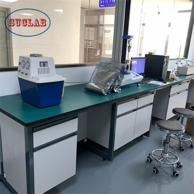 Bon prix Laboratoire de chimie personnalisable Bureau de travail de laboratoire Station de travail Environnement de haute sécurité en ligne