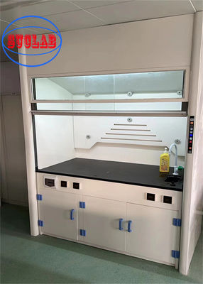 Bon prix Capteurs de fumée de laboratoire de surface de travail en résine époxy 0,3 kW pour l'extraction de fumée chimique et la solution de ventilation en ligne