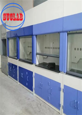 Bon prix Armoire à fumée de laboratoire à ouverture à bande verticale complète avec réservoir de lavage en ligne