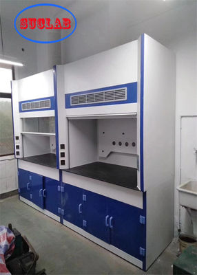 Bon prix Matériau FRP ignifuge Armoires de fumée de laboratoire pour les dispositifs de sécurité montés sur le mur en ligne