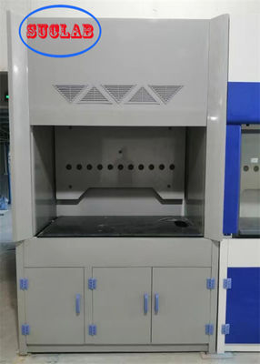Bon prix Capot de ventilation verticale de laboratoire avec 1000-1200 m3/h de volume d'air et 10 connexions d'échappement en ligne